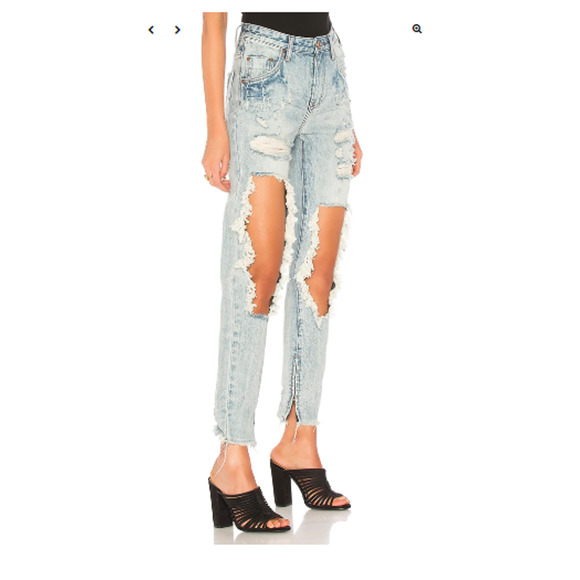 New NWT One X One Teaspoon Freebirds Low Waist Rigid Skinny 7/8 Length Size 28 - Picture 4 of 14